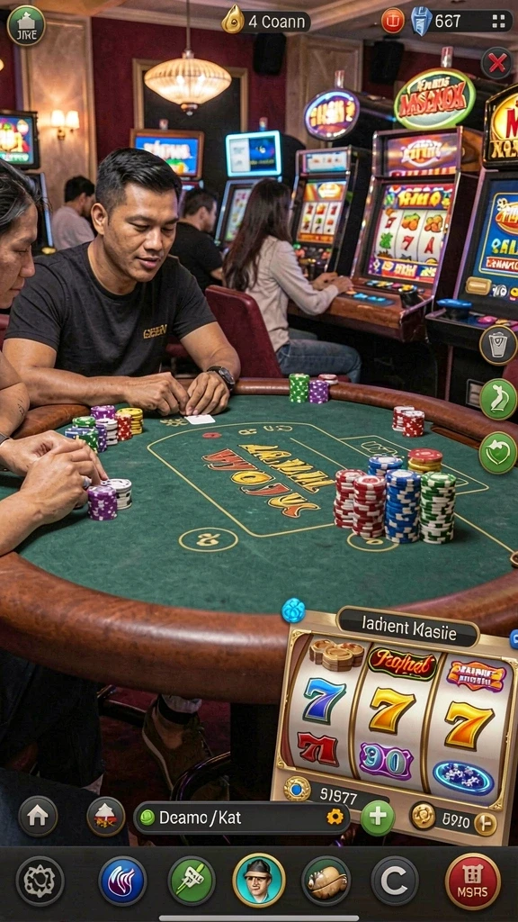 cendana777 - Tampilan antarmuka yang menyenangkan dan mudah digunakan.