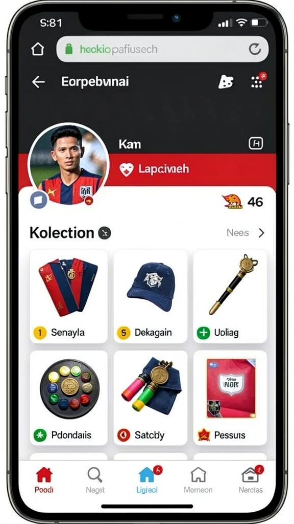 kakrp - Tampilan interaktif dan menarik dari KAKRP.