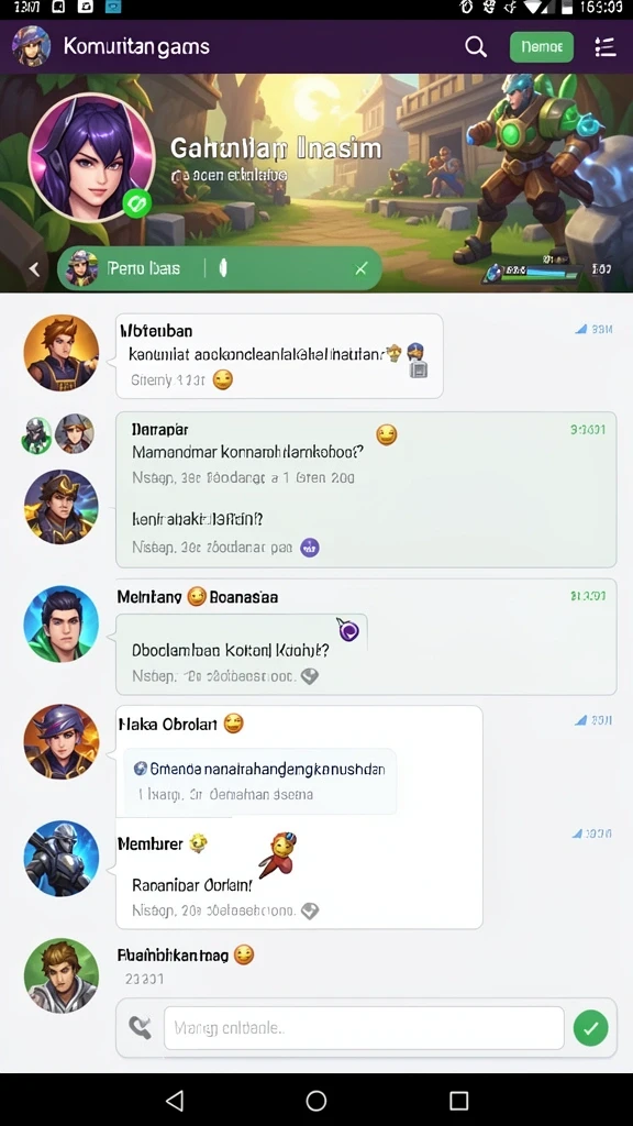 zk3 - Tangkapan layar menunjukkan karakter sedang bertarung dalam level yang menantang.